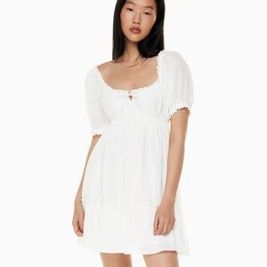 NWT Aritzia Sunday Best White Drifters Dress Large